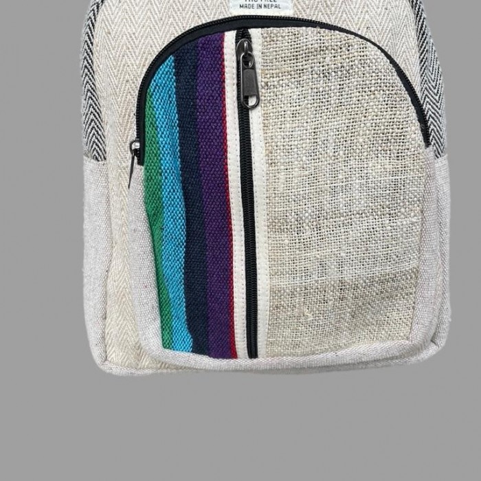 Hemp back pack from Nepal. SOLD