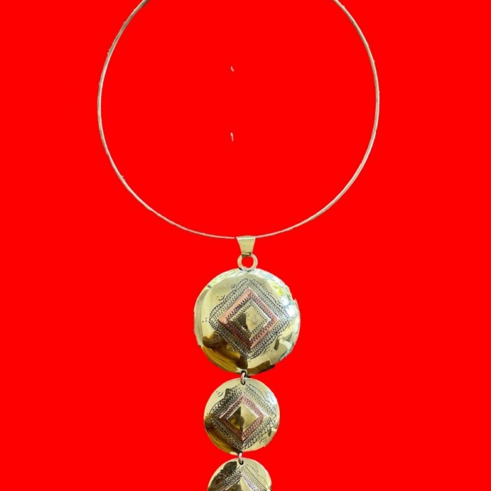 Brass & Copper choker. Burkina Faso