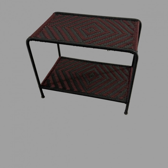 Rectangle two tier table