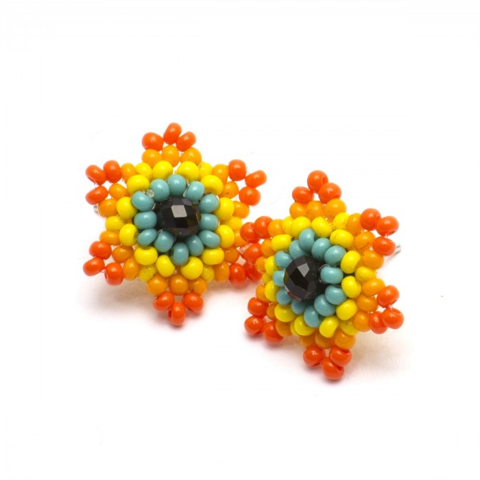 Mexican Beaded Earrings. Out of stock