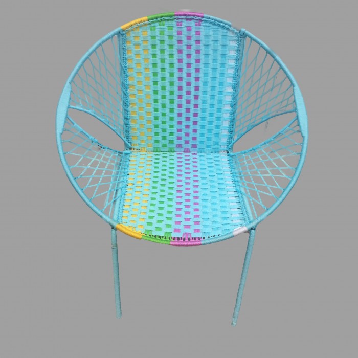 Medium bucket chair.. 80cm x 75cm x 75cm