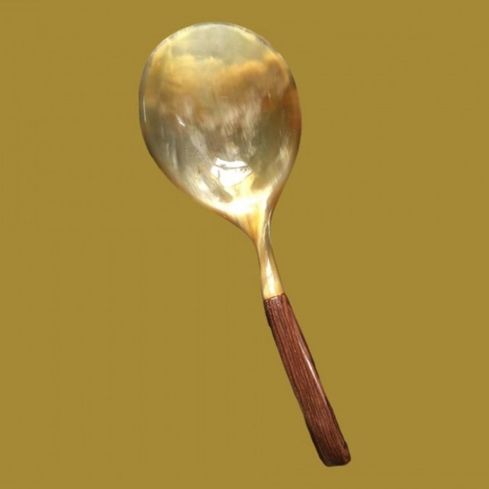 Zebu horn serving spoon. Madagascar
