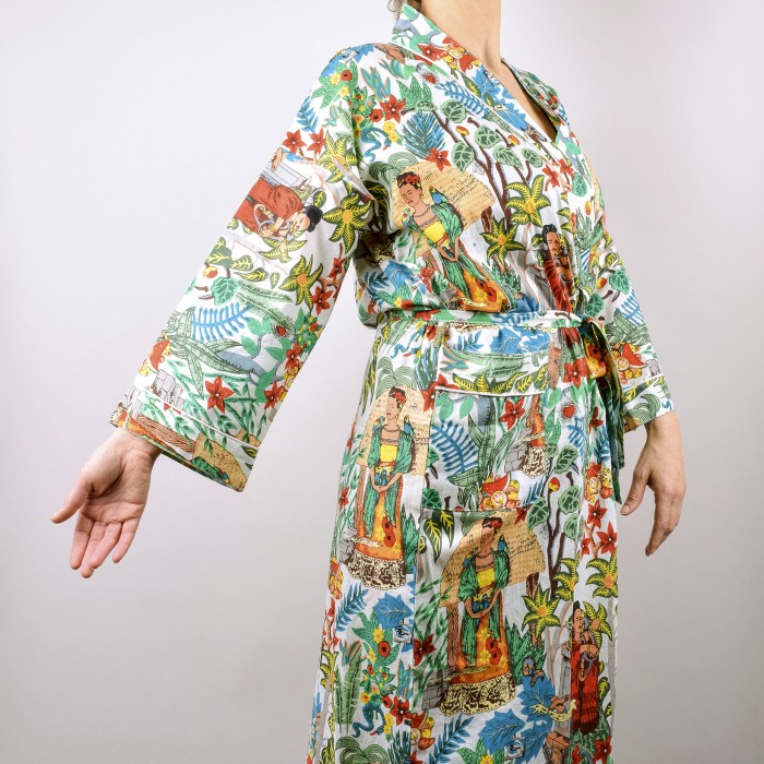 Frida's Garden Kimono WHITE SOLD OUT