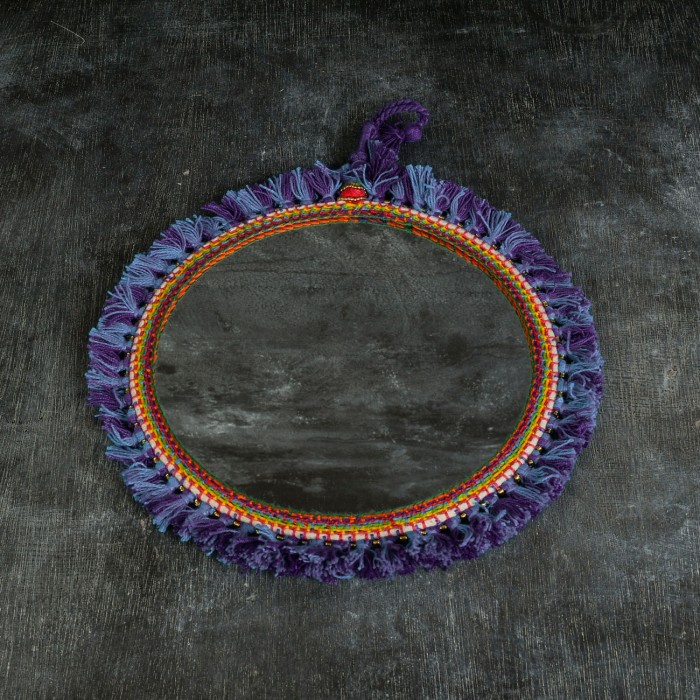Double sided mirror.