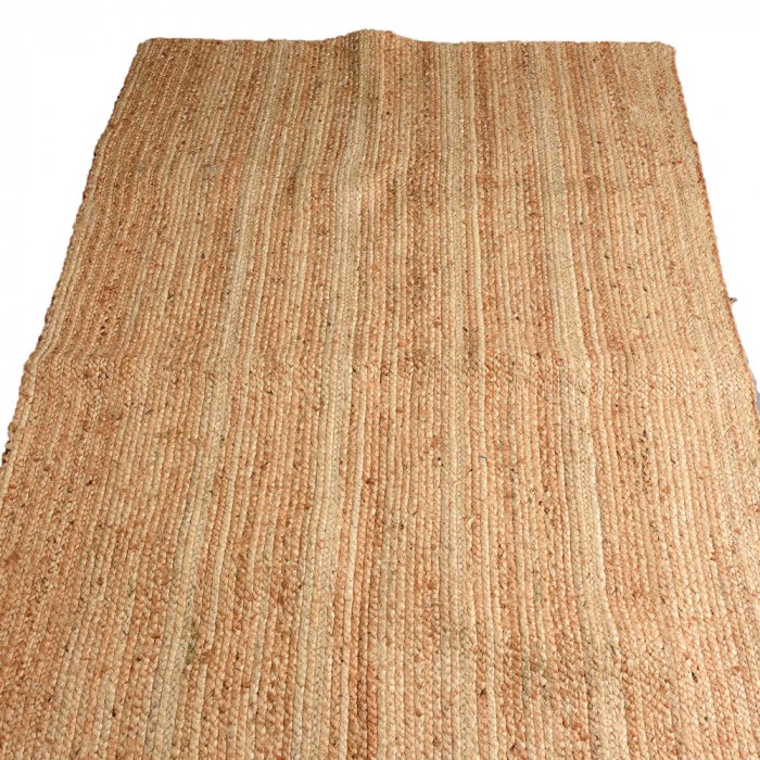 Rectangular Jute floor rug