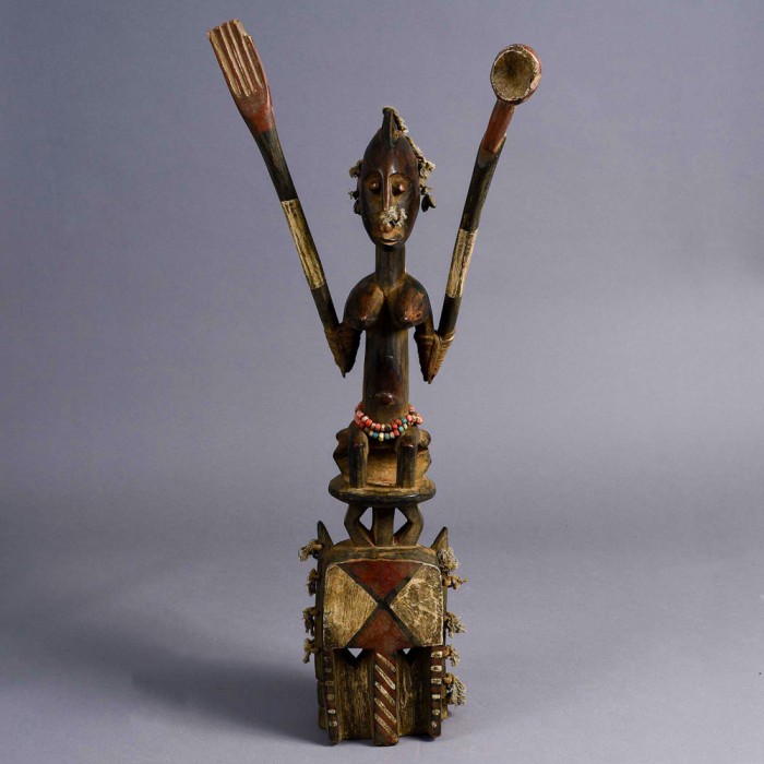 Satomat Statue. Ivory Coast.