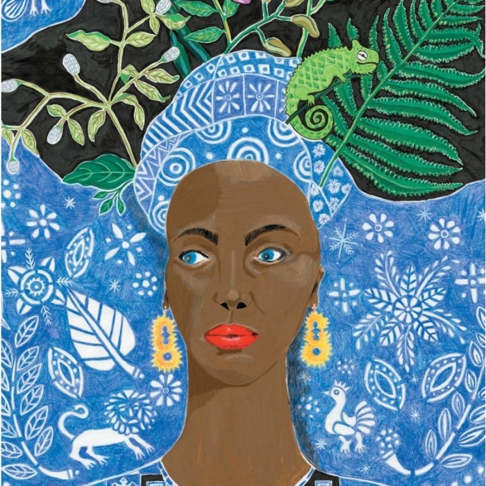 Chamele greeting card