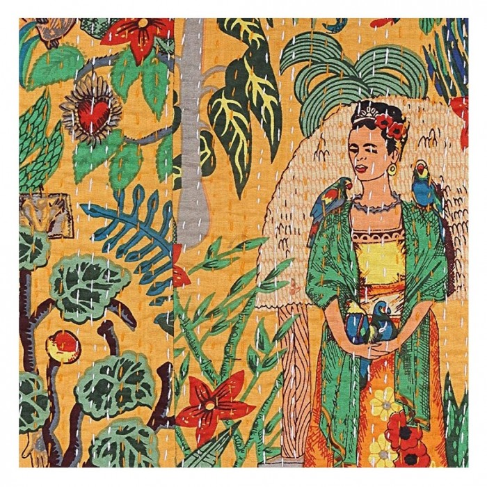 Frida Kahlo Throw Bedspread