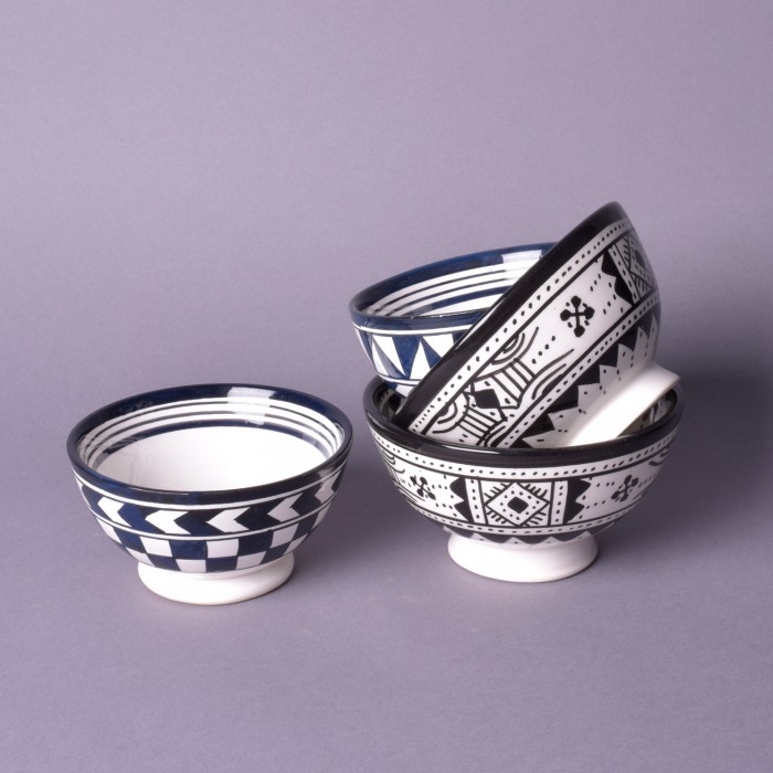 Ceramic bowls from Morocco