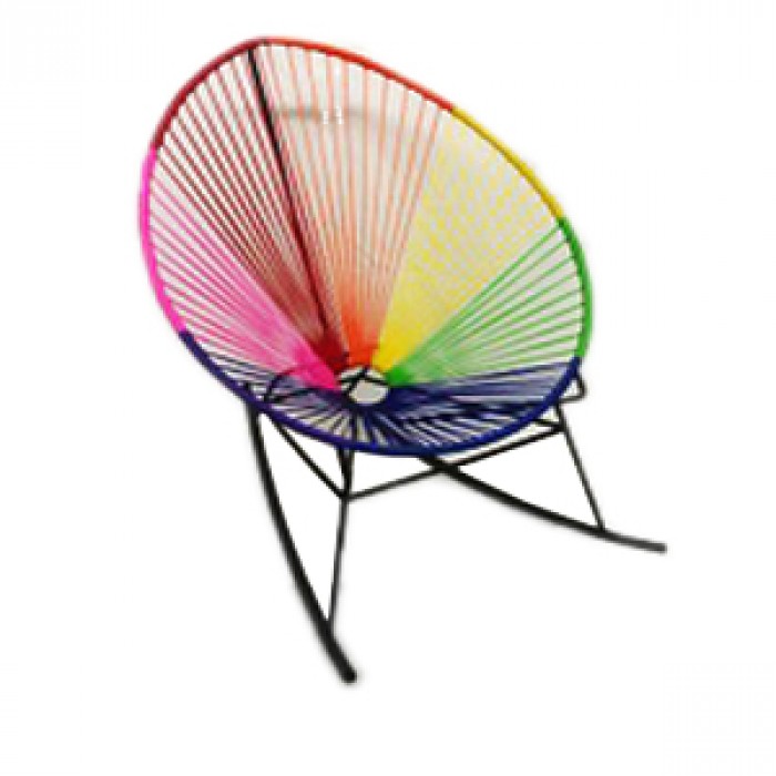 Rainbow Rocking chair.